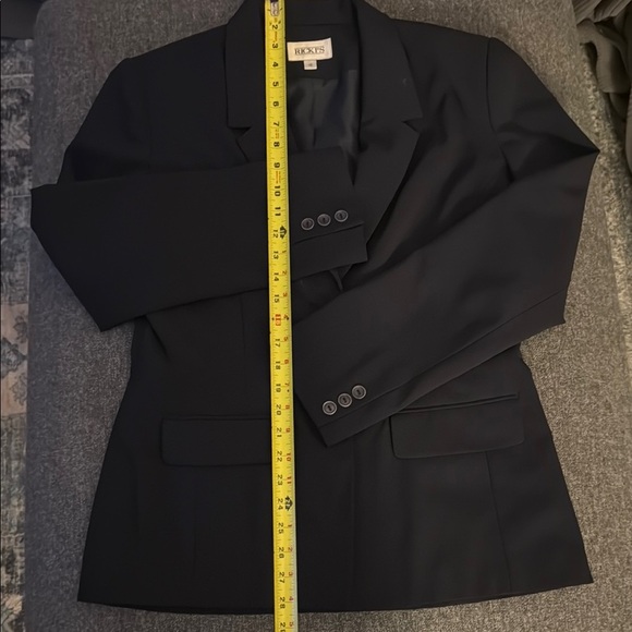 Ricki’s Classic Navy lined Women's Blazer - Picture 5 of 11